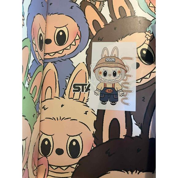 Stanley Labubu Brown 40oz Tumbler Cup with straw - Picture 4 of 4